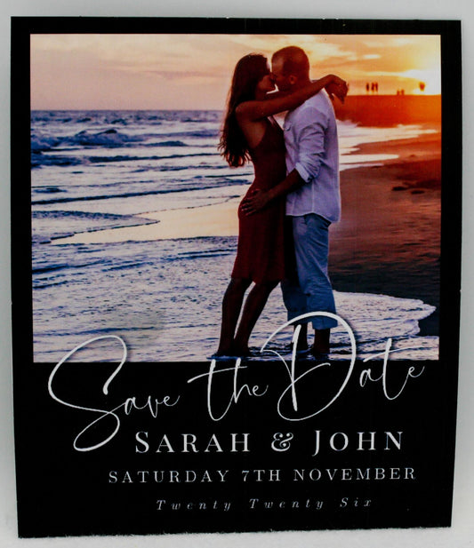 Wedding Save the Date Announcement Magnets 3.5 x 4