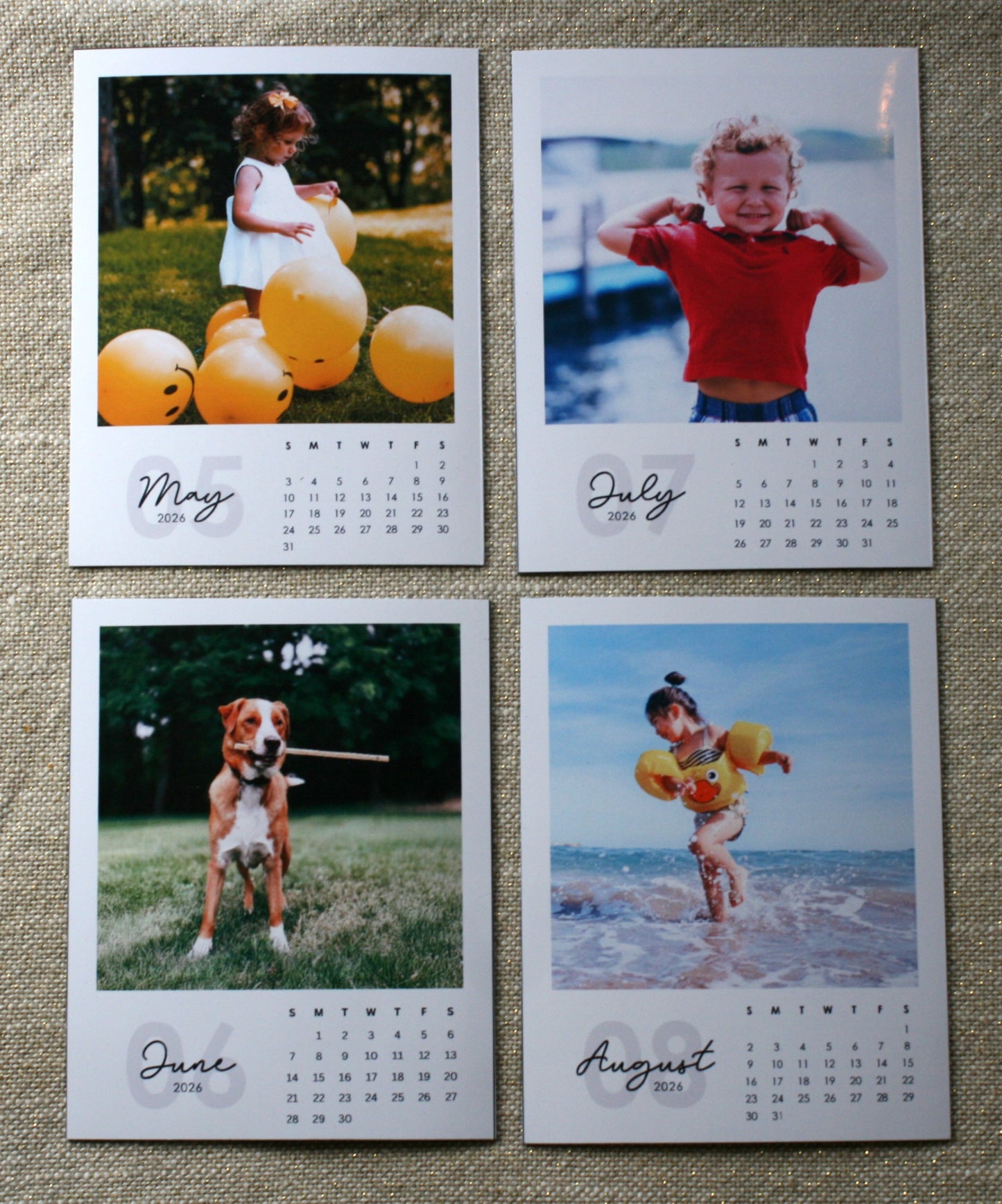 2026 Calendar Magnets 3.25 x 4.5