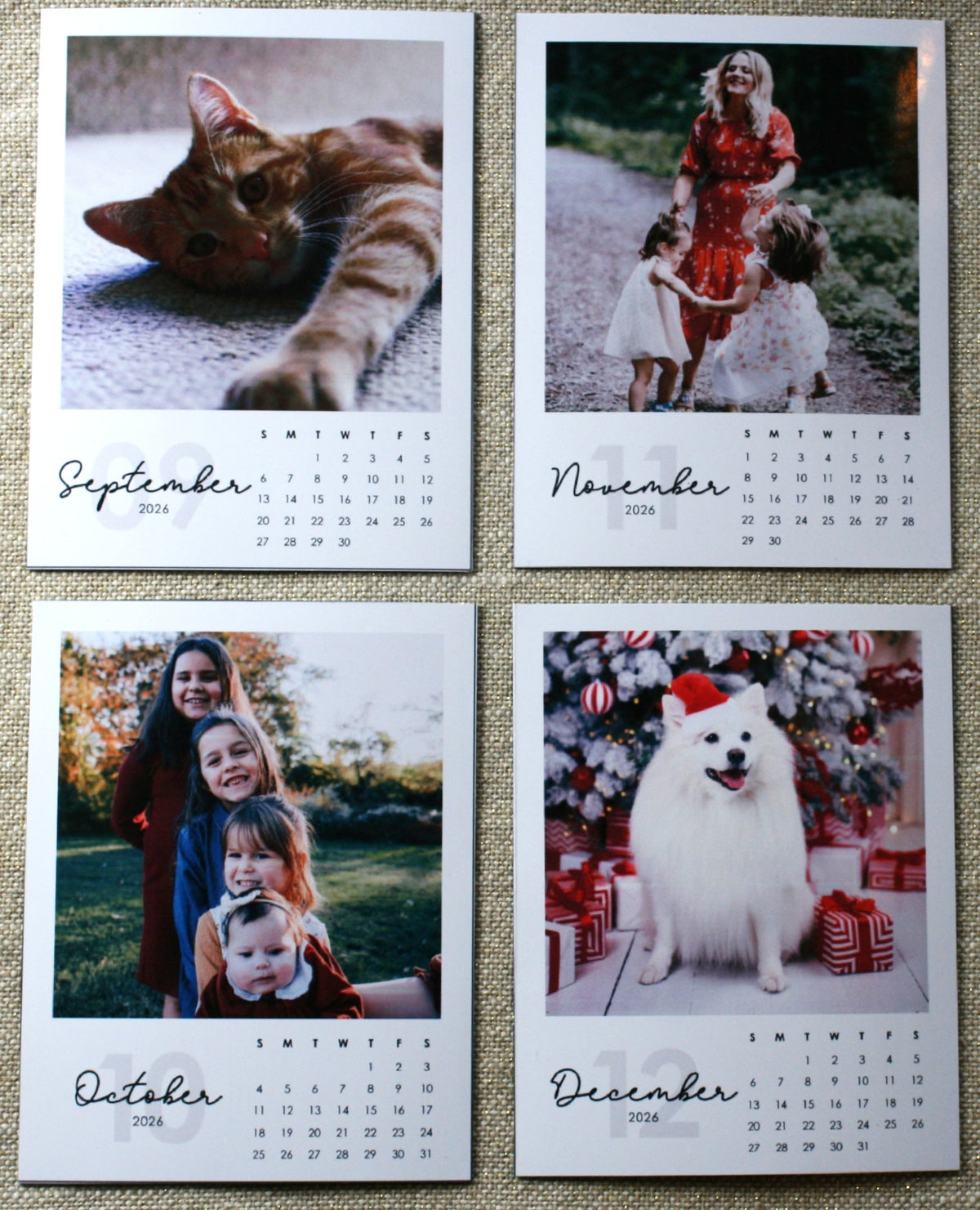 2026 Calendar Magnets 3.25 x 4.5