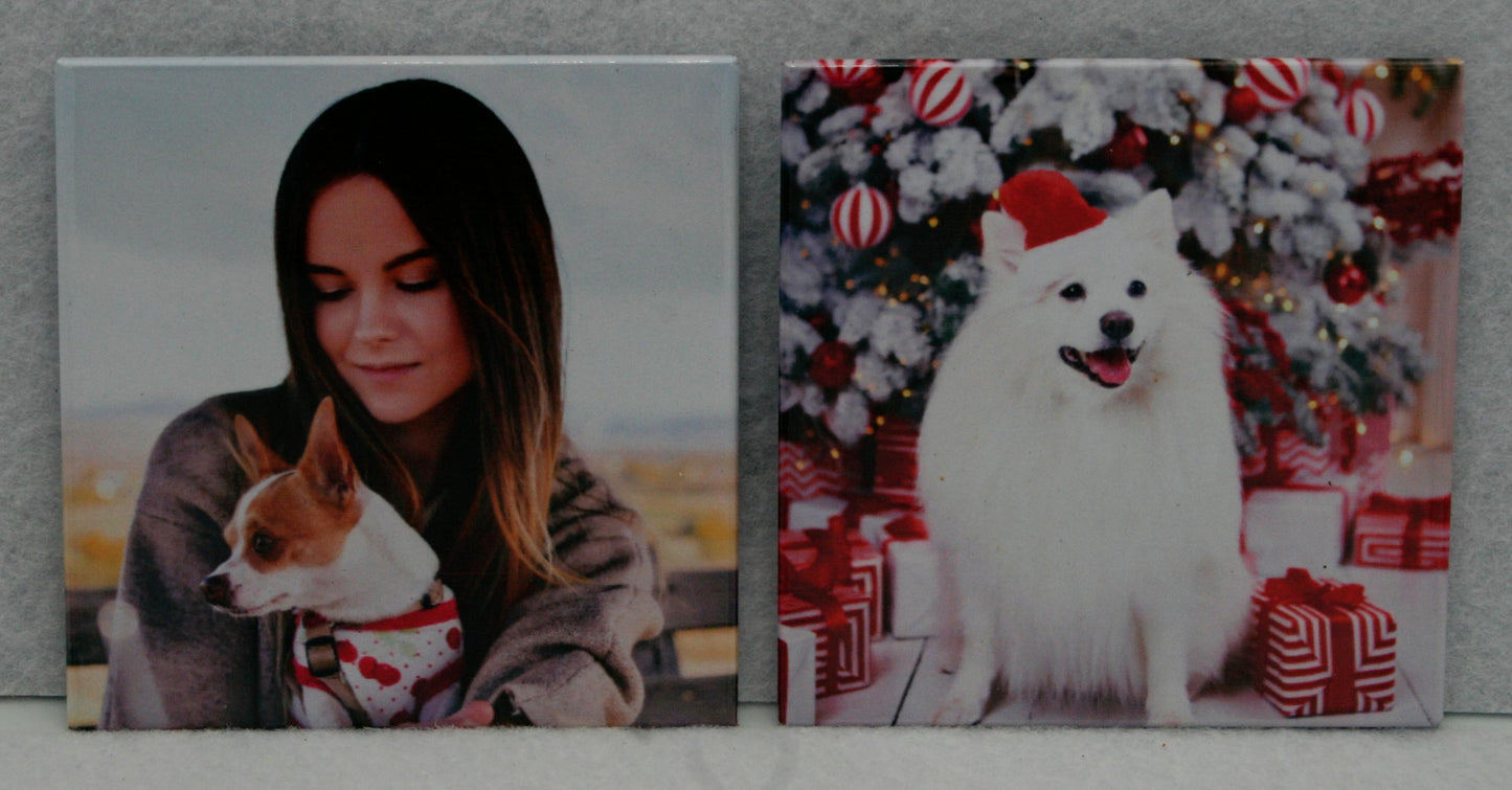 Classic 2.5 x 2.5  Photo Magnets