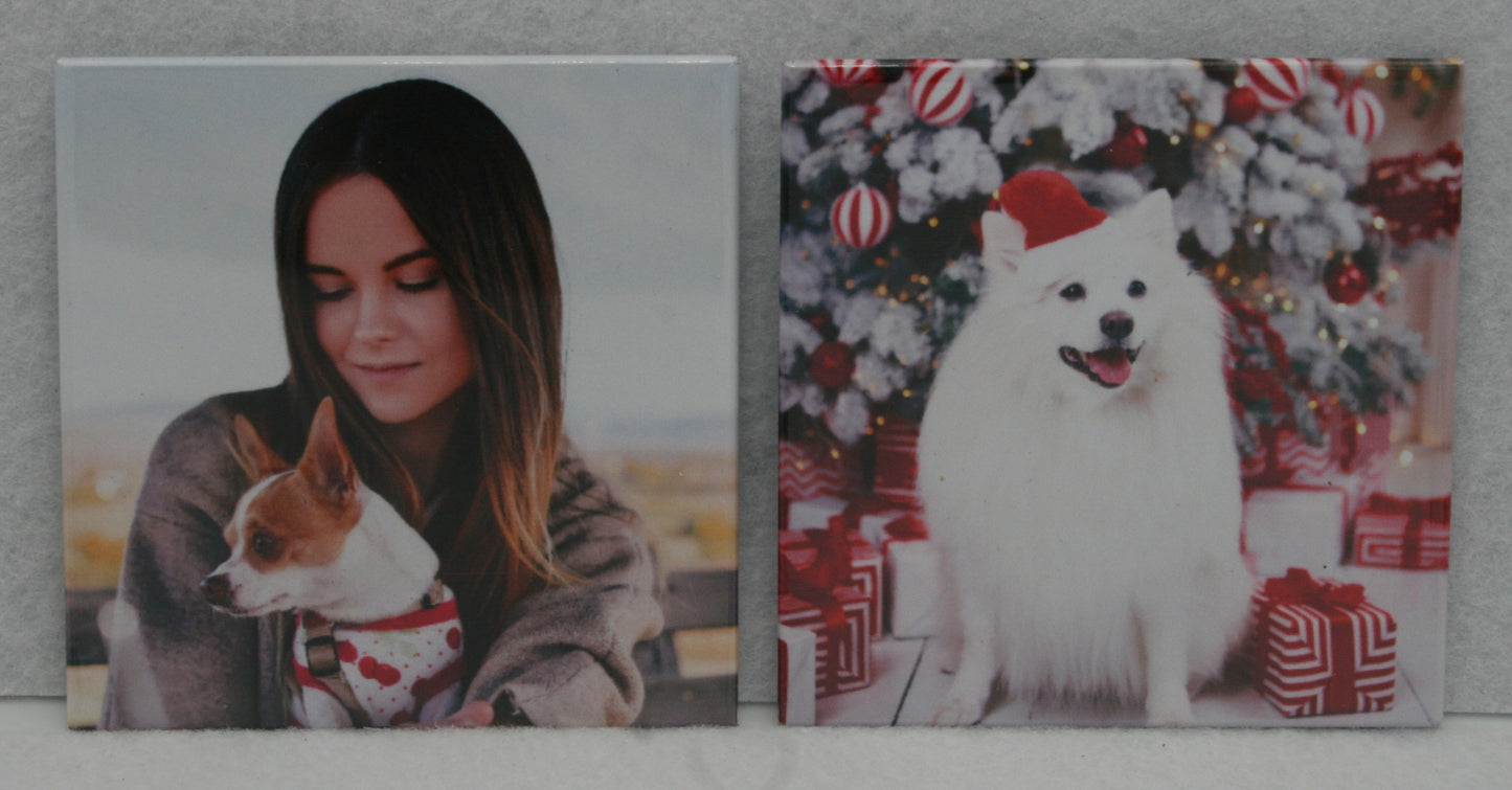 Classic 2.5 x 2.5  Photo Magnets
