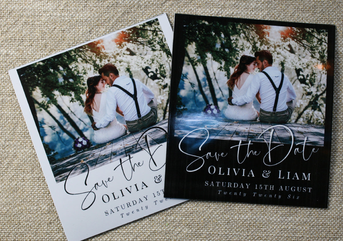 Wedding Save the Date Announcement Magnets 3.5 x 4