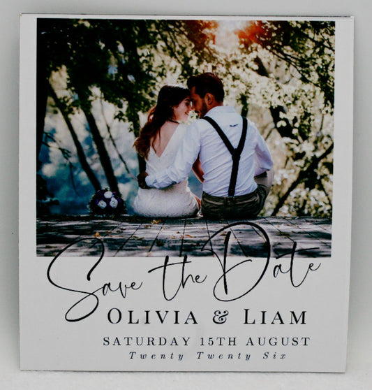 Wedding Save the Date Announcement Magnets 3.5 x 4